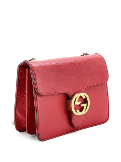 Pre-OwnedGucci Pre-OwnedInterlocking Leather Small shoulder bag