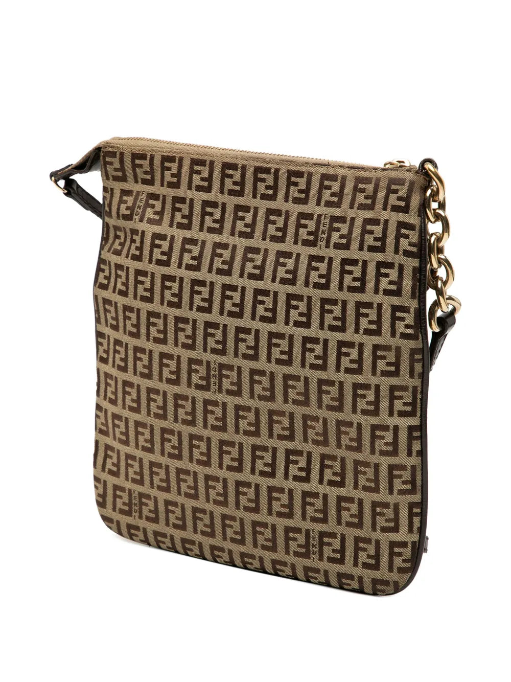 Pre-OwnedFendi Pre-Owned2000-2010 Zucchino Coated Canvas Forever crossbody bag floriamart.shop