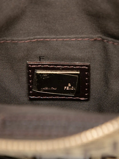 Pre-OwnedFendi Pre-Owned2000-2010 Zucchino Coated Canvas Forever crossbody bag floriamart.shop