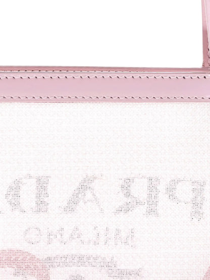 Pre-OwnedPrada Pre-OwnedLogo Open Sequined Mesh Small tote bag