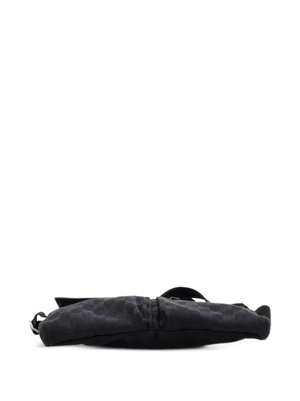 Pre-OwnedGucci Pre-OwnedVintage Double GG Canvas with Leather belt bag