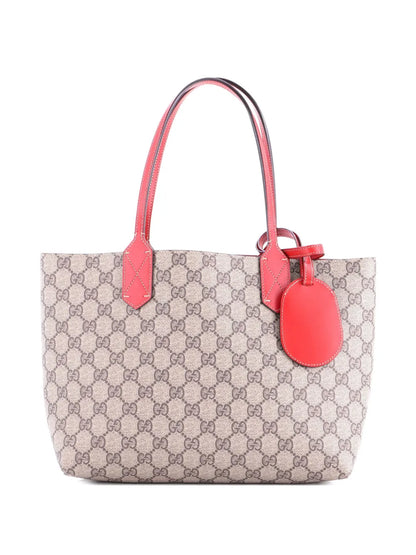 Pre-OwnedGucci Pre-OwnedReversible GG Print Leather Small tote bag