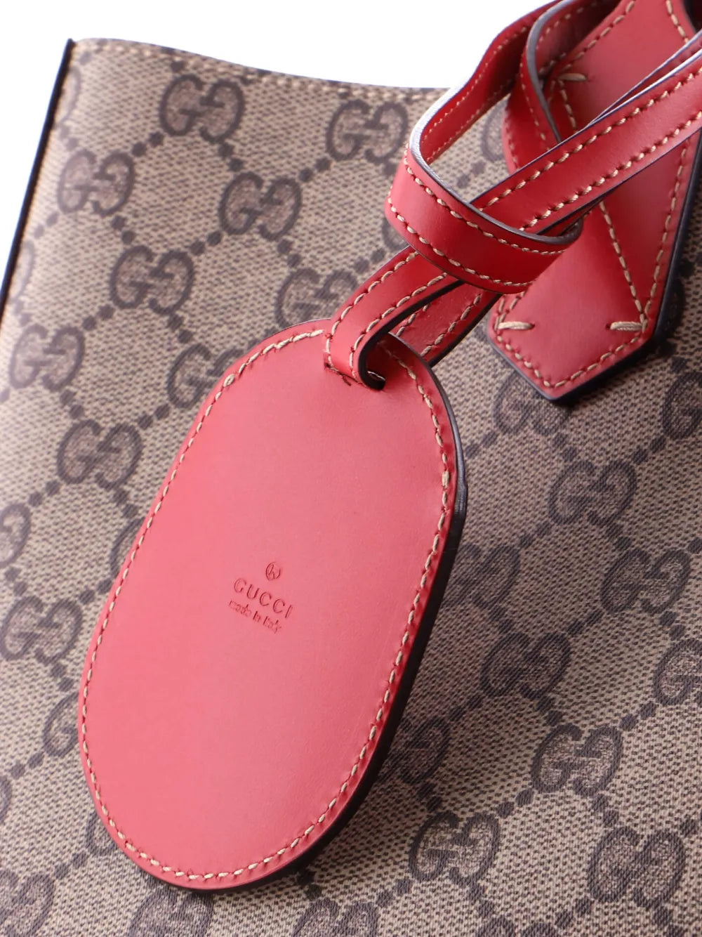 Pre-OwnedGucci Pre-OwnedReversible GG Print Leather Small tote bag