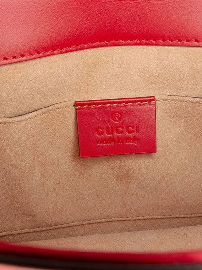 Pre-OwnedGucci Pre-Owned2016-2025 Mini Calfskin Sylvie satchel