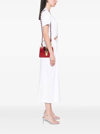 Pre-OwnedGucci Pre-Owned2016-2025 Mini Calfskin Sylvie satchel