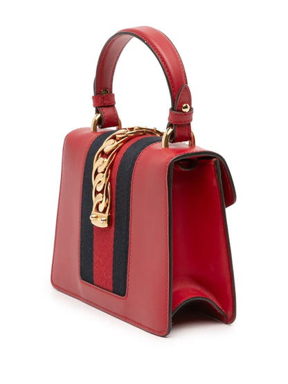 Pre-OwnedGucci Pre-Owned2016-2025 Mini Calfskin Sylvie satchel