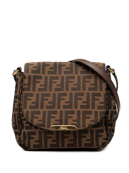 Pre-OwnedFendi Pre-Owned2010-2025 Small Zucca Canvas Artic crossbody bag