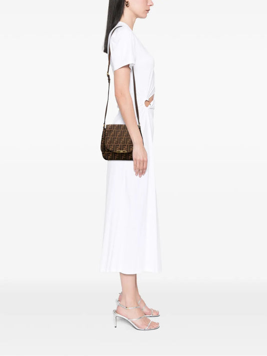 Pre-OwnedFendi Pre-Owned2010-2025 Small Zucca Canvas Artic crossbody bag