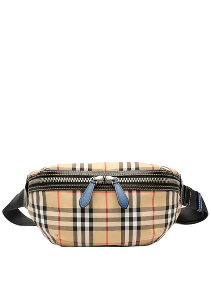 Pre-OwnedBurberry Pre-Owned2000-2025 House Check Nylon Sonny belt bag floriamart.shop