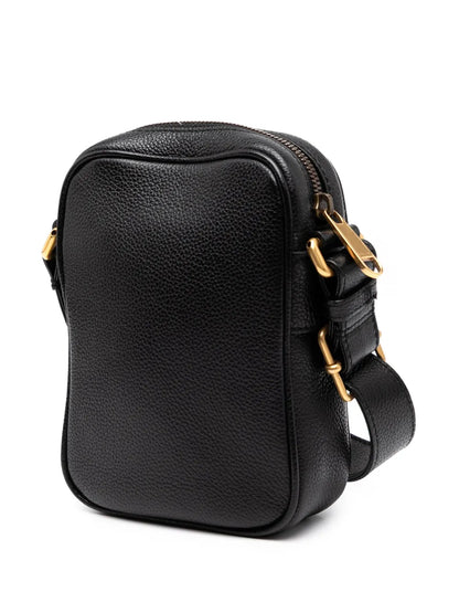 Pre-OwnedGucci Pre-Owned2016-2025 Mini Grained Calfskin Logo crossbody bag