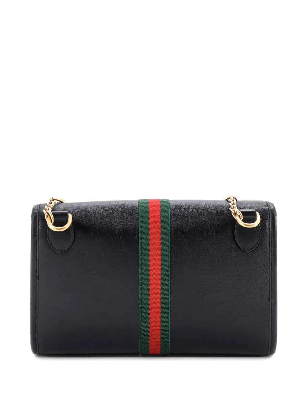 Pre-OwnedGucci Pre-OwnedRajah Web Chain Shoulder Bag Leather Small crossbody bag