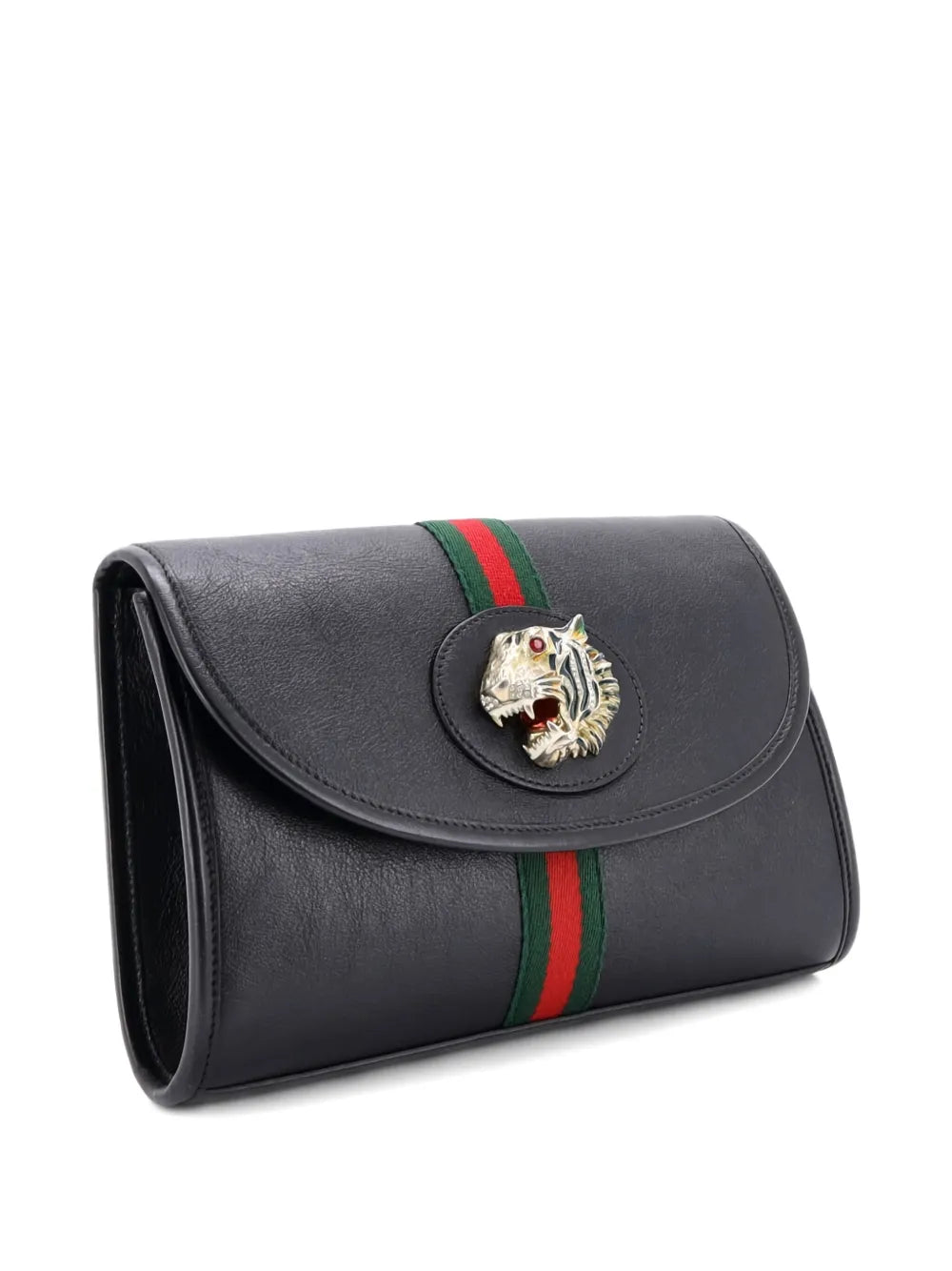 Pre-OwnedGucci Pre-OwnedRajah Web Chain Shoulder Bag Leather Small crossbody bag