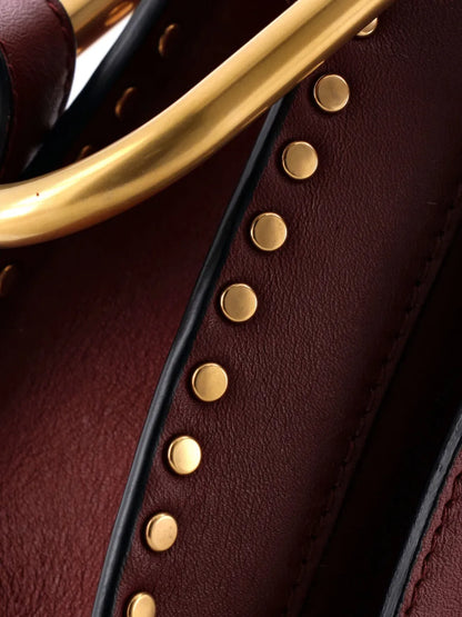 Pre-OwnedChloPre-OwnedHudson Handbag Whipstitch Leather Small crossbody bag