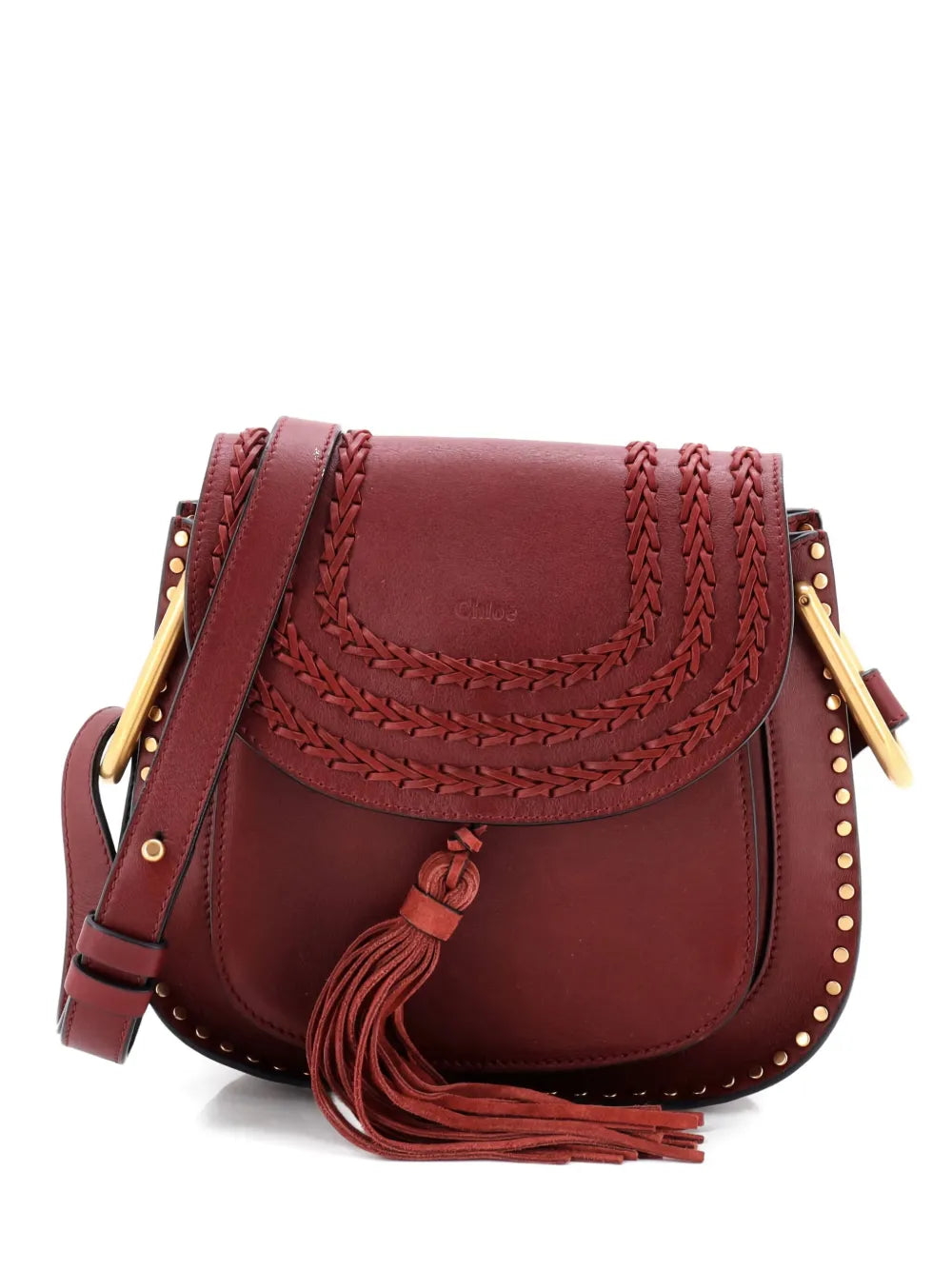 Pre-OwnedChloPre-OwnedHudson Handbag Whipstitch Leather Small crossbody bag