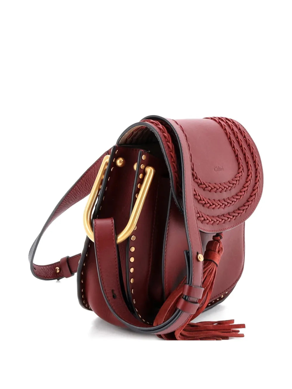 Pre-OwnedChloPre-OwnedHudson Handbag Whipstitch Leather Small crossbody bag
