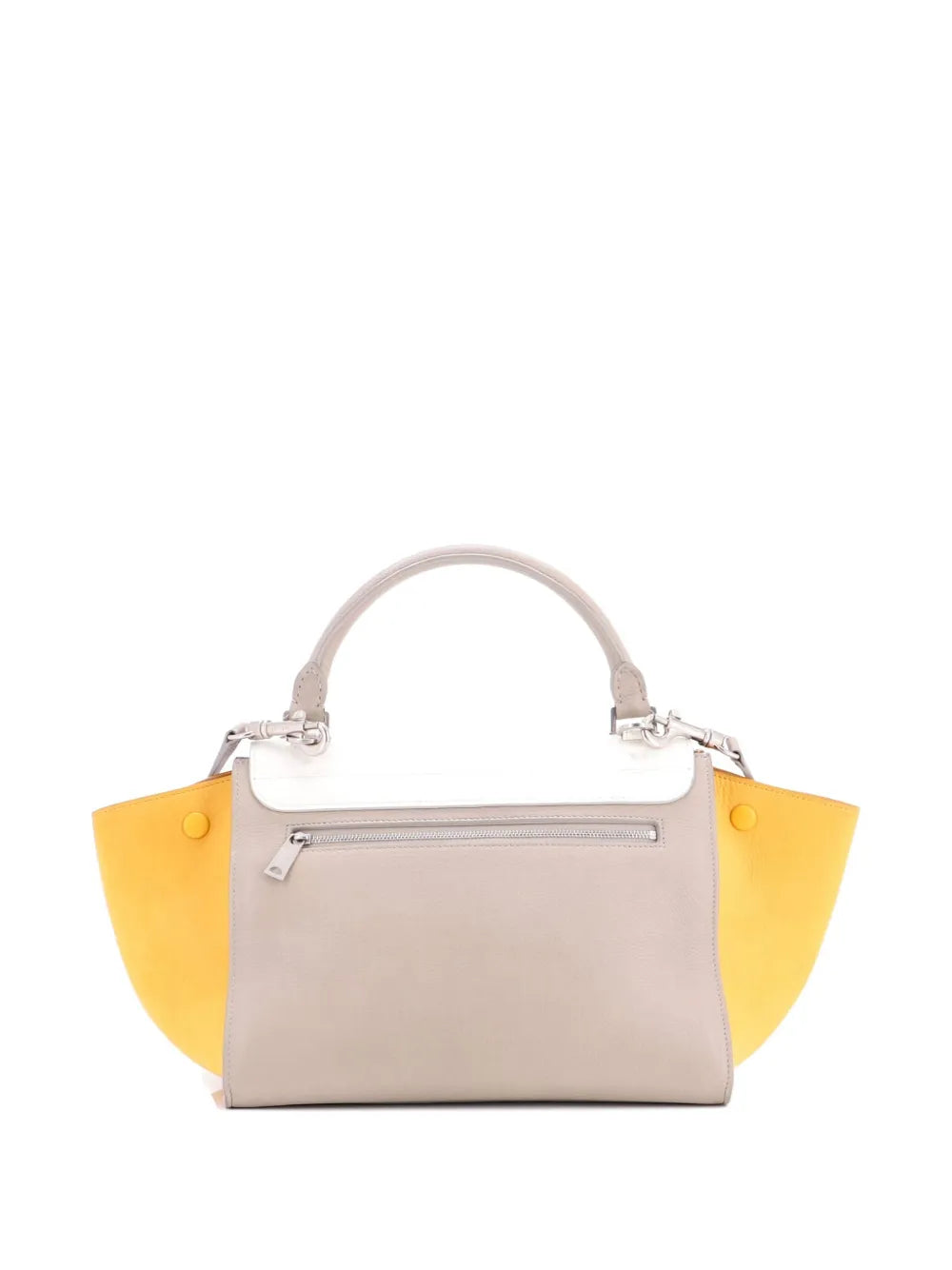 Pre-OwnedCeline Pre-OwnedTrapeze Bag Leather with Patent Small satchel