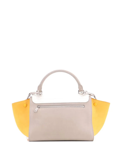 Pre-OwnedCeline Pre-OwnedTrapeze Bag Leather with Patent Small satchel