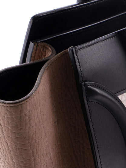 Pre-OwnedCeline Pre-OwnedTricolor Luggage Bag Leather Mini tote bag