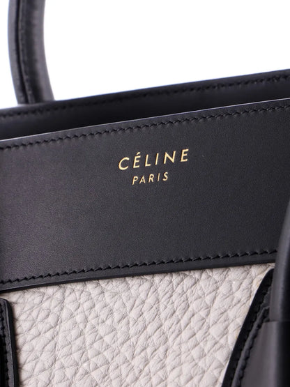 Pre-OwnedCeline Pre-OwnedTricolor Luggage Bag Leather Mini tote bag