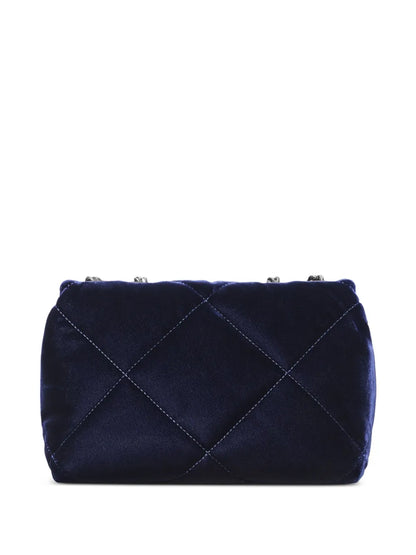 New SeasonTory Burchsmall Kira diamond-quilted velvet shoulder bag