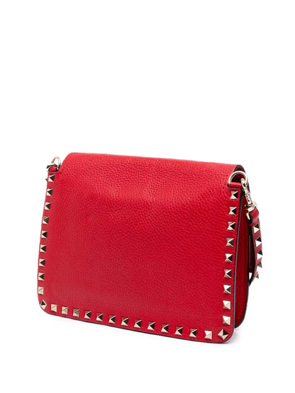 Pre-OwnedValentino Garavani Pre-Owned2018-2025 Small Grained Calfskin Rockstud crossbody bag