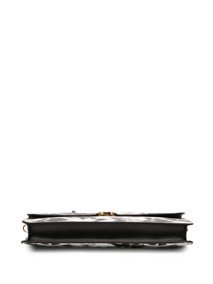Pre-OwnedCeline Pre-Owned2019 Small Triomphe Coated Canvas Box Cartable Briefcase business bag