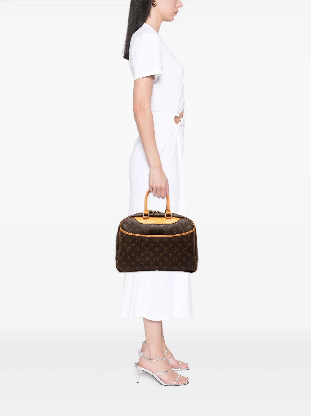 Pre-OwnedLouis Vuitton Pre-Owned2002 Monogram Deauville handbag