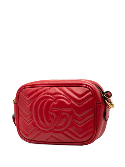 Pre-OwnedGucci Pre-Owned2016-2025 Mini GG Marmont Matelasse Leather crossbody bag