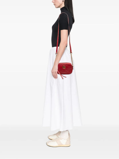 Pre-OwnedGucci Pre-Owned2016-2025 Mini GG Marmont Matelasse Leather crossbody bag
