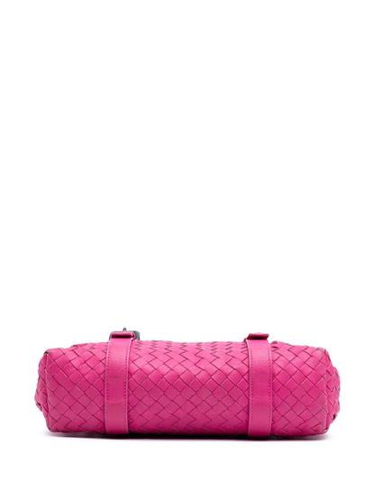 Pre-OwnedBottega Veneta Pre-Owned2012-2025 Nappa Intrecciato Flap satchel