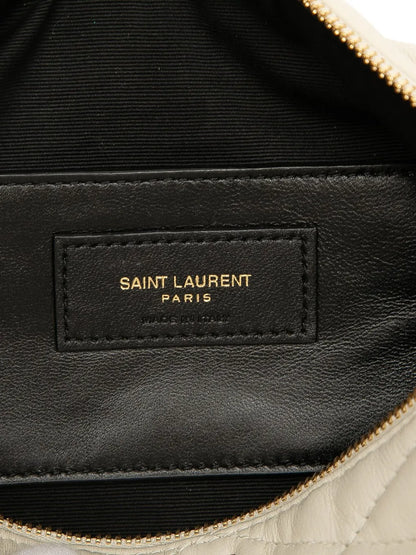 Pre-OwnedSaint Laurent Pre-Owned2022 Small Quilted Lambskin Sade Tube Bag shoulder bag