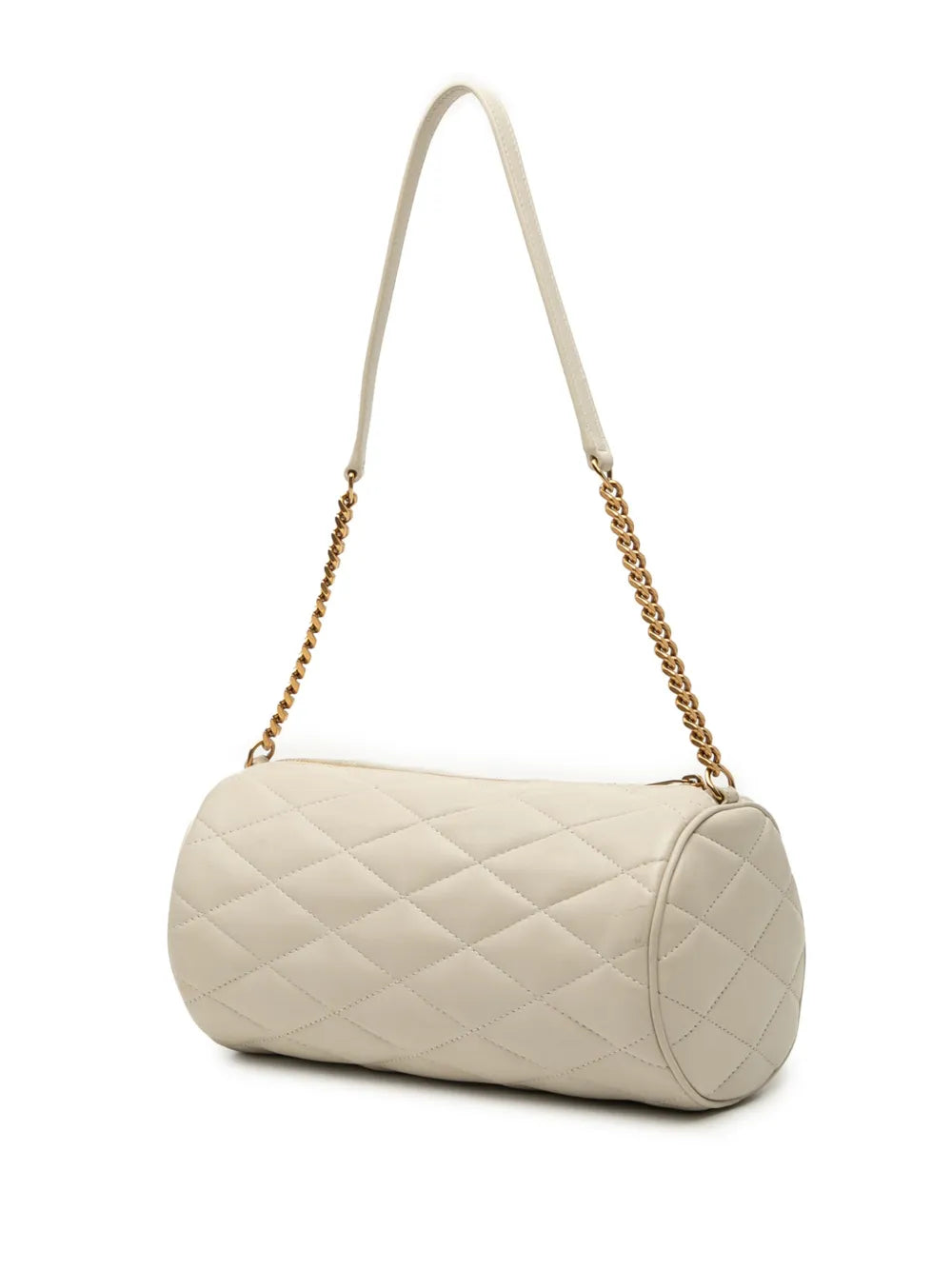 Pre-OwnedSaint Laurent Pre-Owned2022 Small Quilted Lambskin Sade Tube Bag shoulder bag