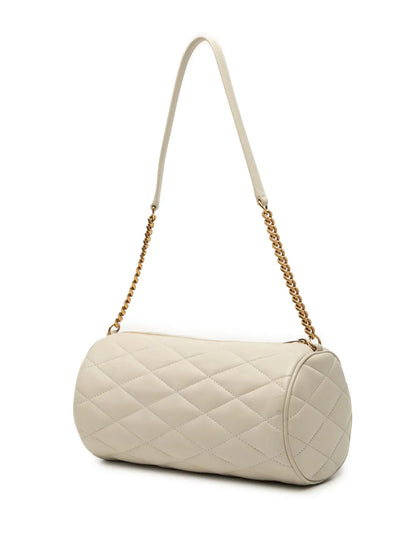 Pre-OwnedSaint Laurent Pre-Owned2022 Small Quilted Lambskin Sade Tube Bag shoulder bag