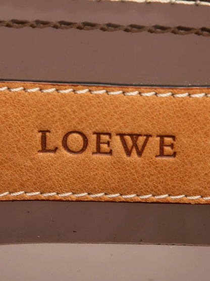 Pre-OwnedLoewe Pre-Owned2000-2020 PVC and Leather Anagram tote bag