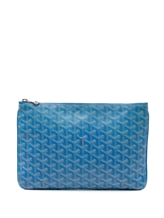 Pre-OwnedGoyard Pre-Owned2015 Goyardine Senat MM clutch bag