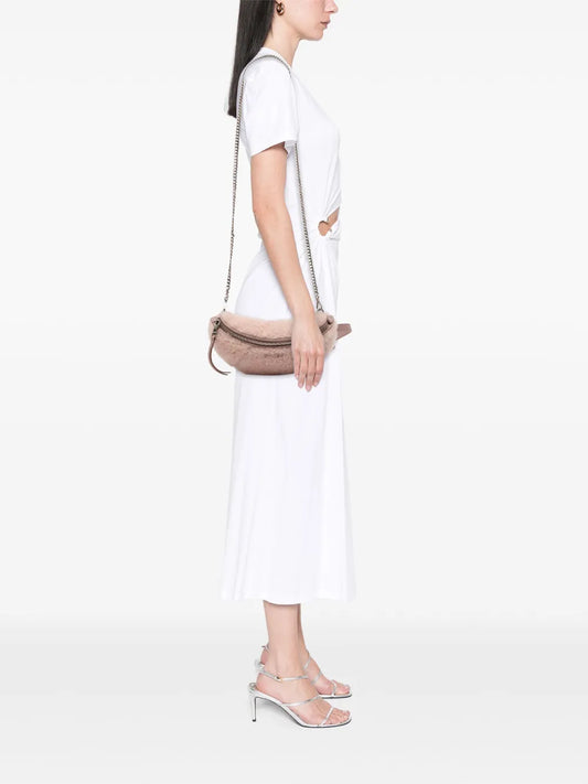 Pre-OwnedMiu Miu Pre-Owned2010-2025 Shearling Convertible belt bag