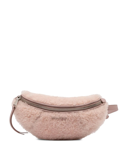 Pre-OwnedMiu Miu Pre-Owned2010-2025 Shearling Convertible belt bag