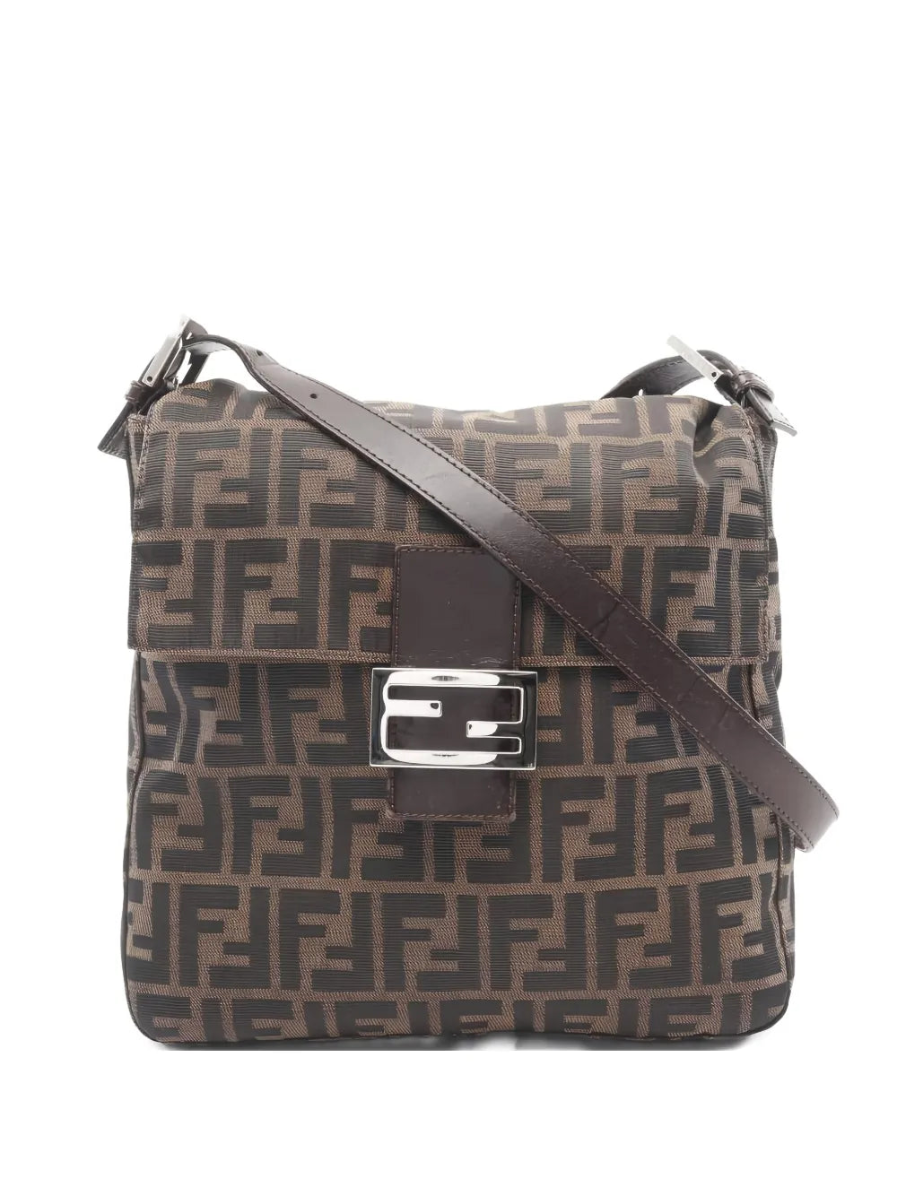 Pre-OwnedFendi Pre-Owned2000s Zucca canvas shoulder bag