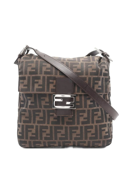 Pre-OwnedFendi Pre-Owned2000s Zucca canvas shoulder bag
