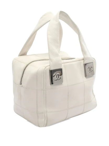 Pre-OwnedCHANEL Pre-Owned2003-2004 Chocolate Bar Boston tote bag
