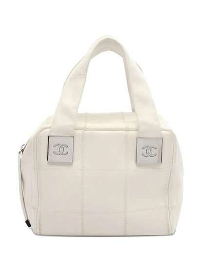 Pre-OwnedCHANEL Pre-Owned2003-2004 Chocolate Bar Boston tote bag