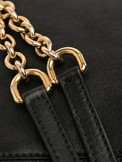 Pre-OwnedDolce & Gabbana Pre-Owned2000-2025 Pony Hair Leopard Print Chain tote bag floriamart.shop