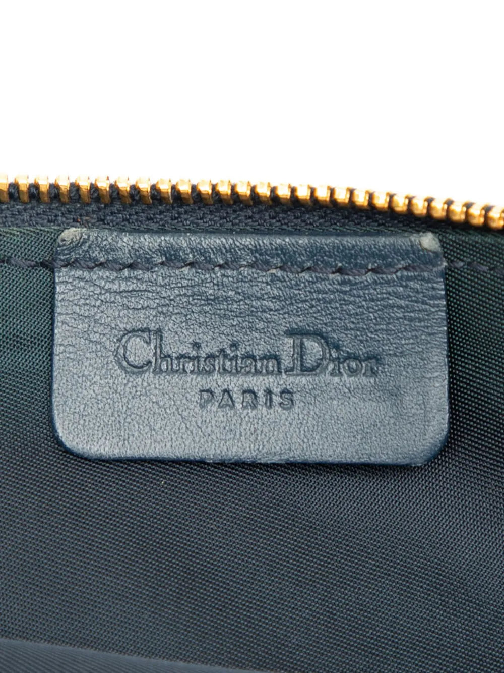 Pre-OwnedChristian Dior Pre-Owned2001 Mini Diorissimo Canvas Saddle Pochette shoulder bag