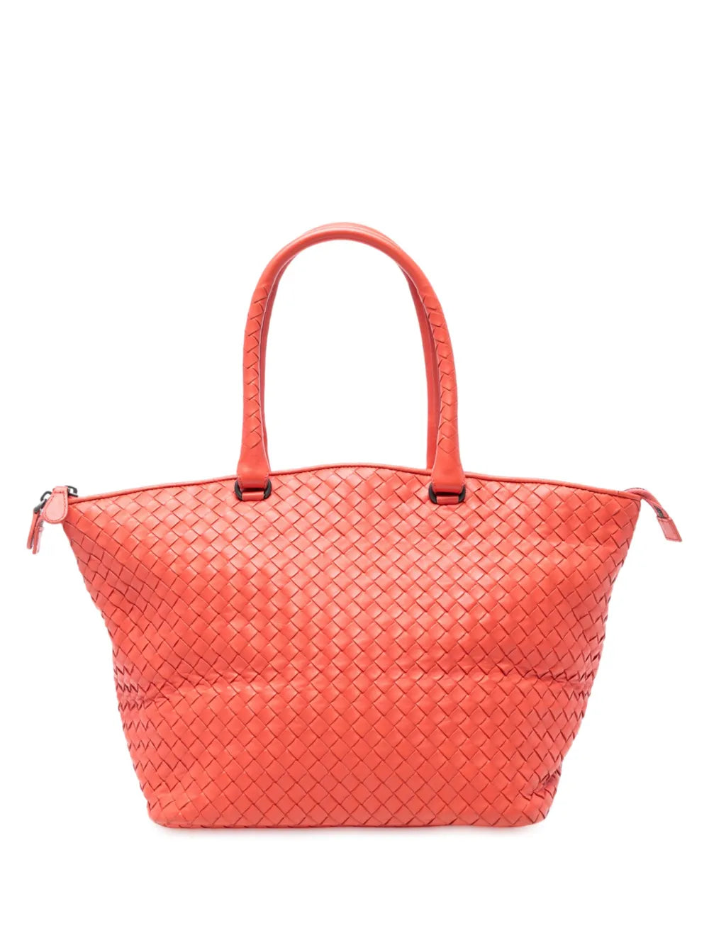 Pre-OwnedBottega Veneta Pre-Owned2010 Nappa Intrecciato Zip tote bag