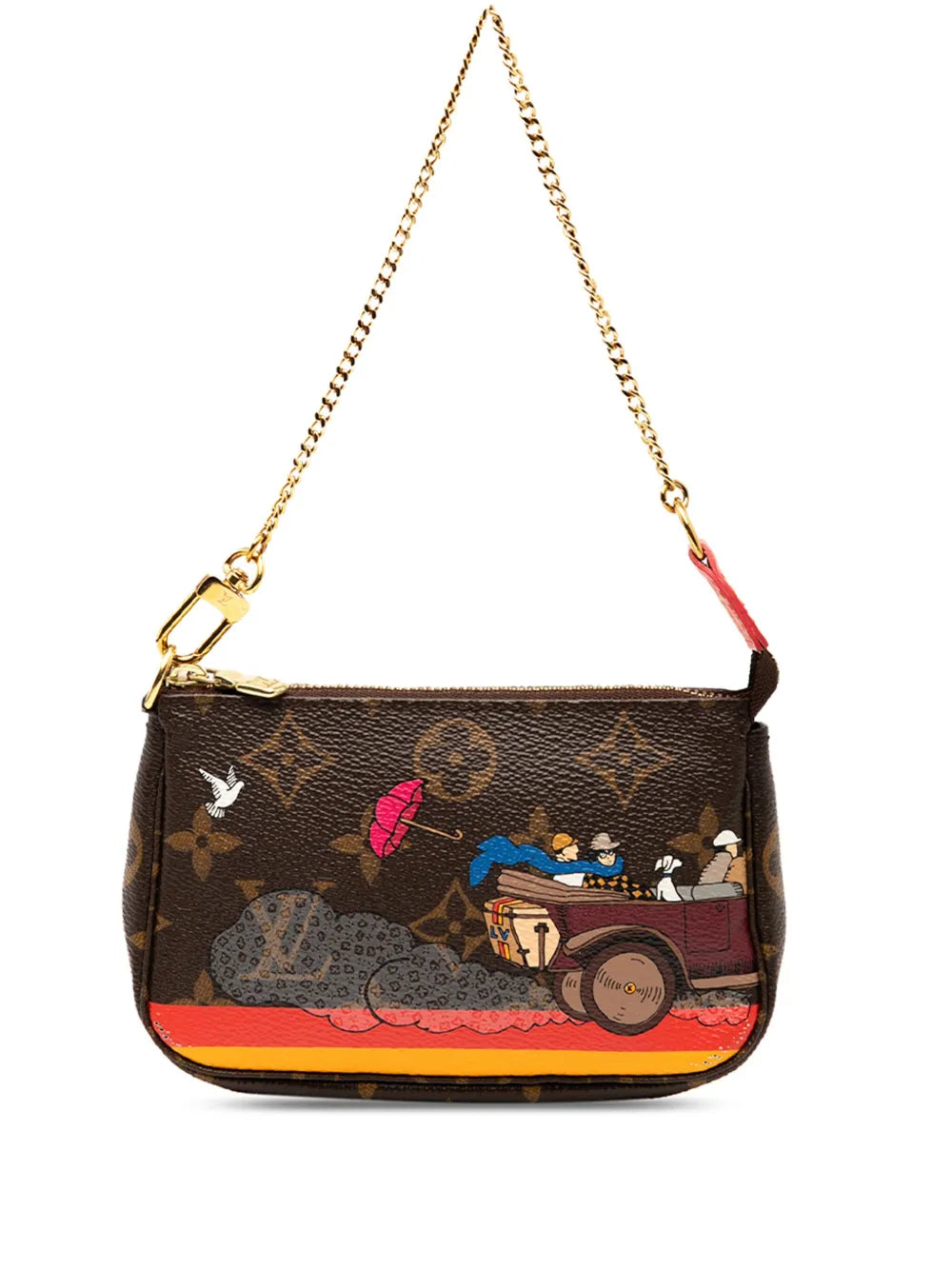 Pre-OwnedLouis Vuitton Pre-Owned2015 Monogram Evasion Illustre Mini Pochette Accessories handbag