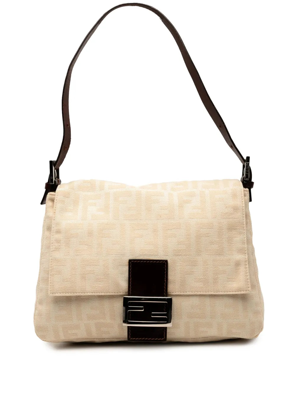 Pre-OwnedFendi Pre-Owned2000-2010 Zucca Canvas Mamma Forever shoulder bag