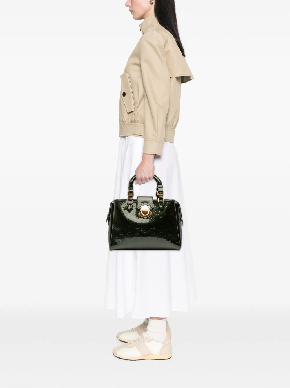 Pre-OwnedLouis Vuitton Pre-Owned2009 Monogram Vernis Melrose Avenue handbag