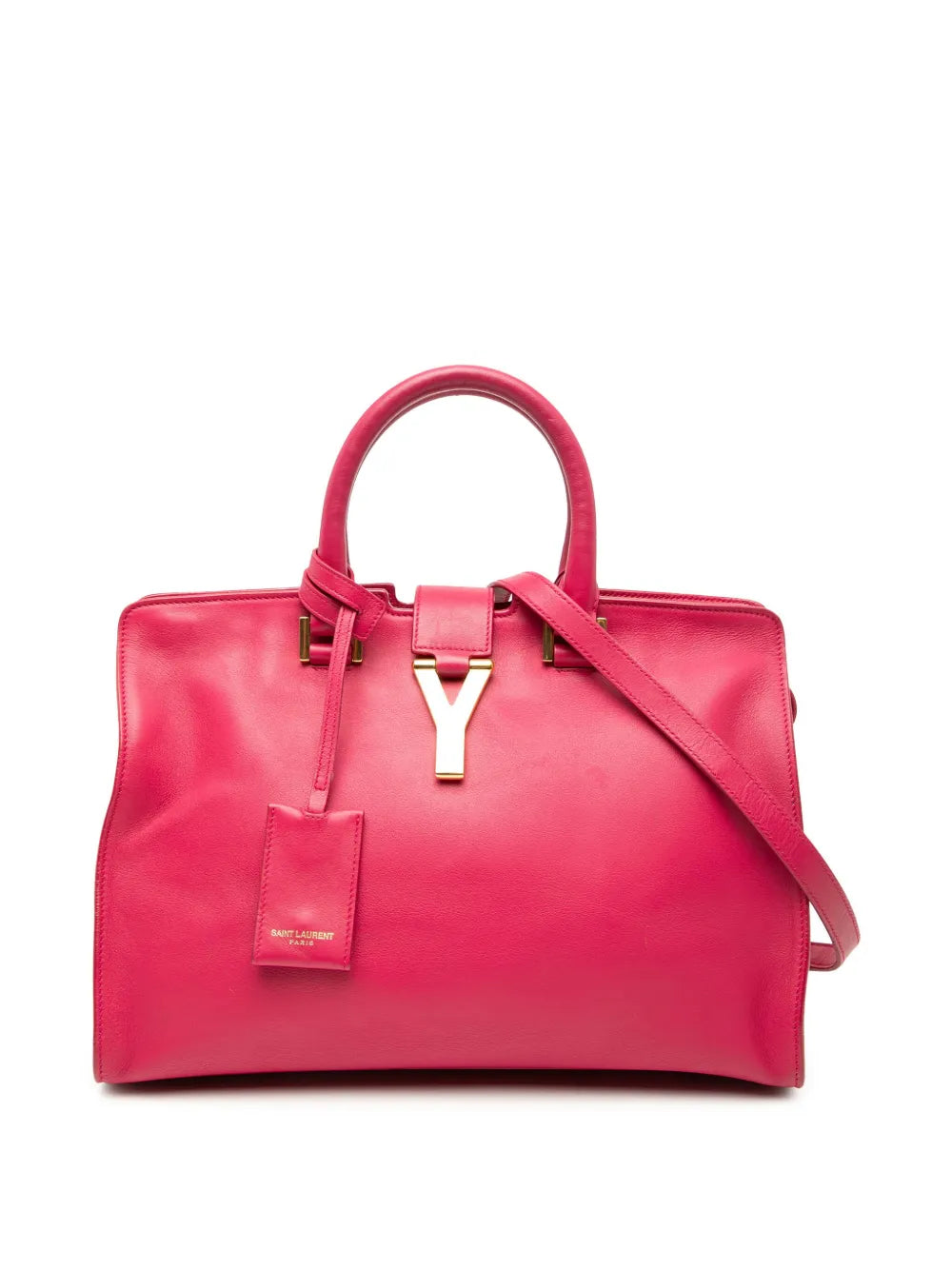 Pre-OwnedSaint Laurent Pre-Owned2013-2025 Small Calfskin Cabas Chyc satchel