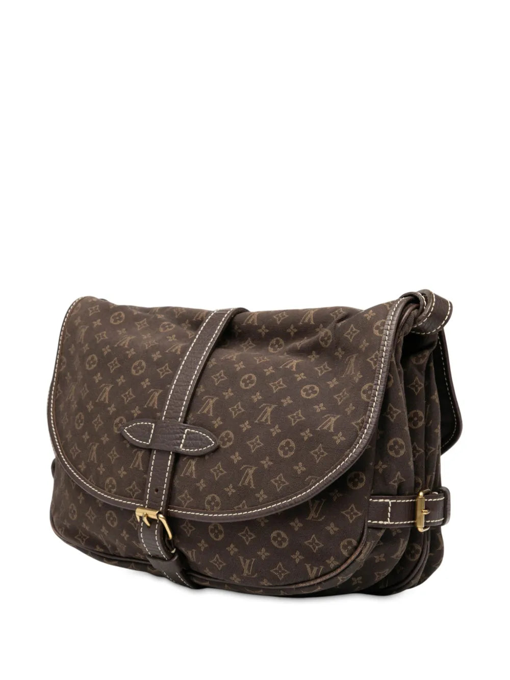 Pre-OwnedLouis Vuitton Pre-Owned2007 Monogram Mini Lin Saumur 30 crossbody bag