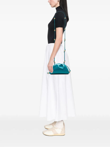 Pre-OwnedBottega Veneta Pre-Owned2012-2025 Patent Beaded Strap The Mini Pouch crossbody bag
